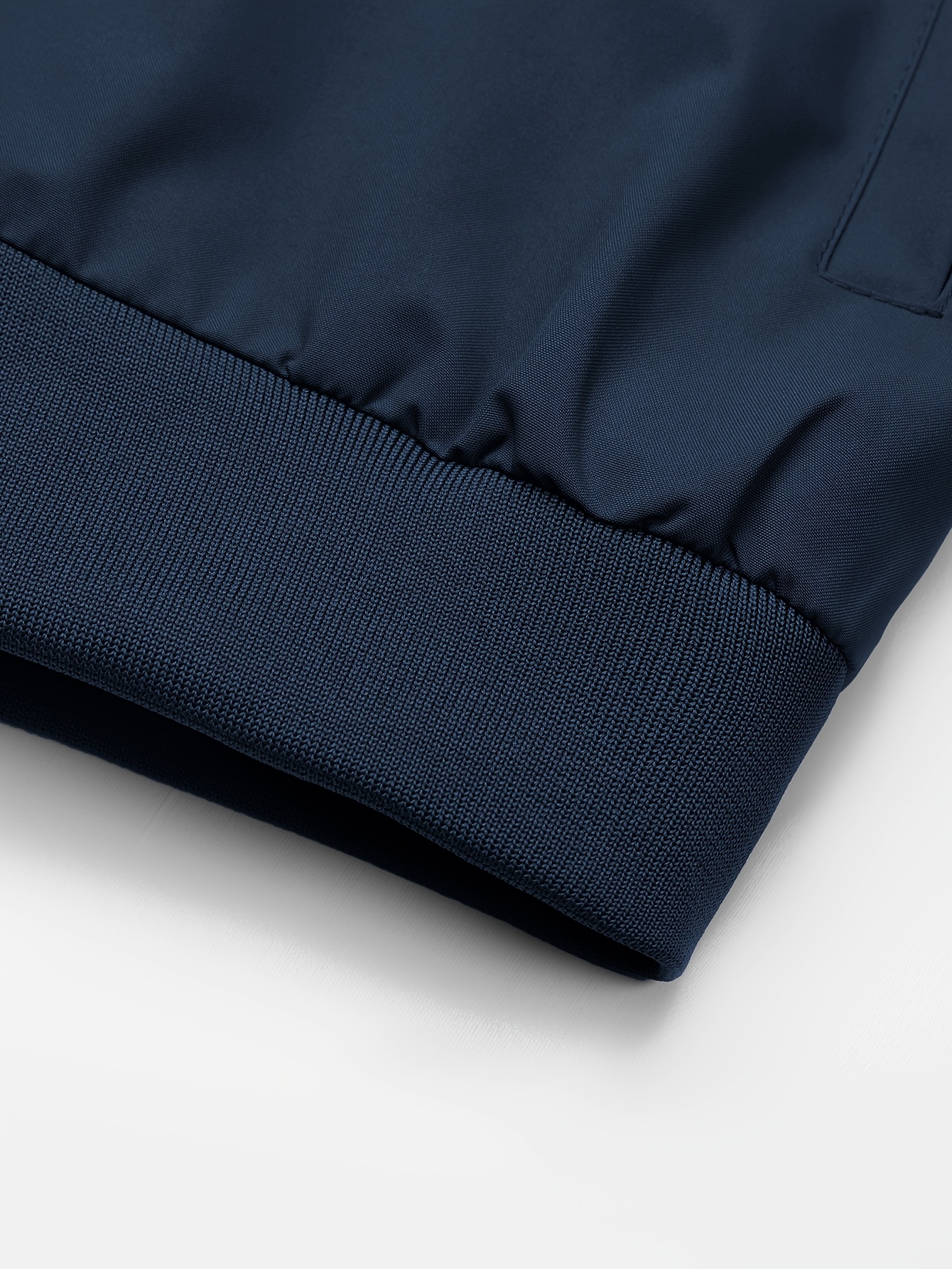 Men'S Stand Collar Color Block Bomber Jacket | Non-Stretch, Zipper Closure, Pocket Details, Regular Fit