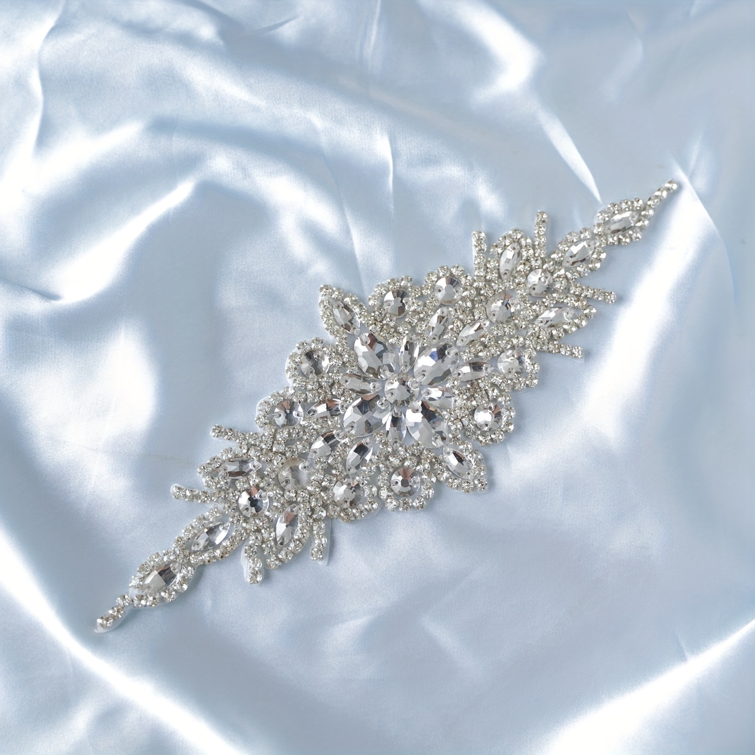 1pc high quality silvery patches bridal dress Temu Philippines