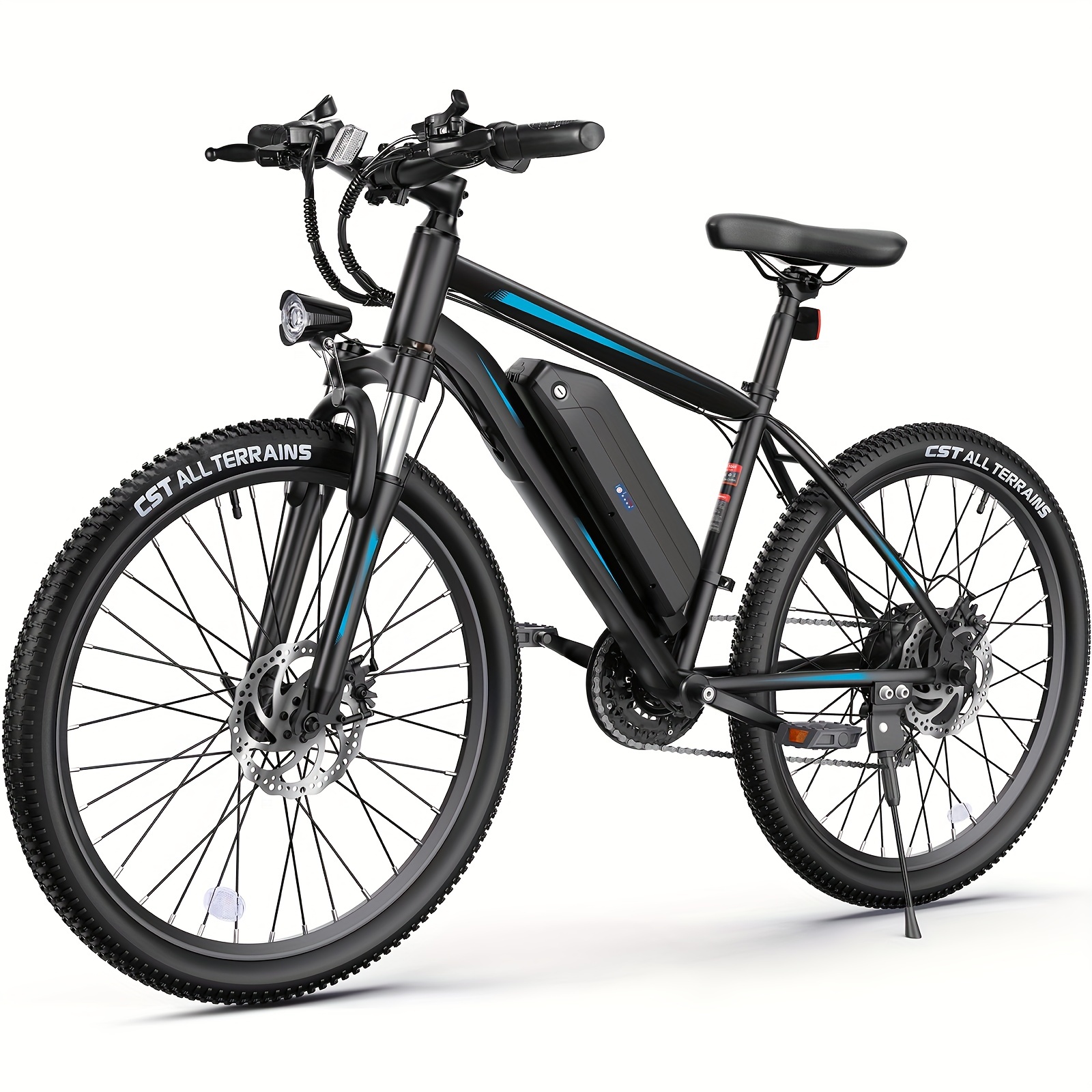 27.5'' Electric Bike For Adults With Peak 750W Motor, Up To 55 Miles Ebike With 48V 499WH Removable Battery, Electric Mountain Bike, 20MPH Adults Electric Bicycle With LCD Display, 21 Speed