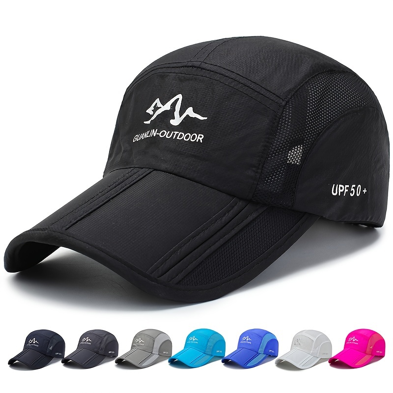 Simplmasygenix Summer Hats For Men Clearance Men Sun Cap Fishing Hat Quick  Dry Outdoor UV Protection Cap