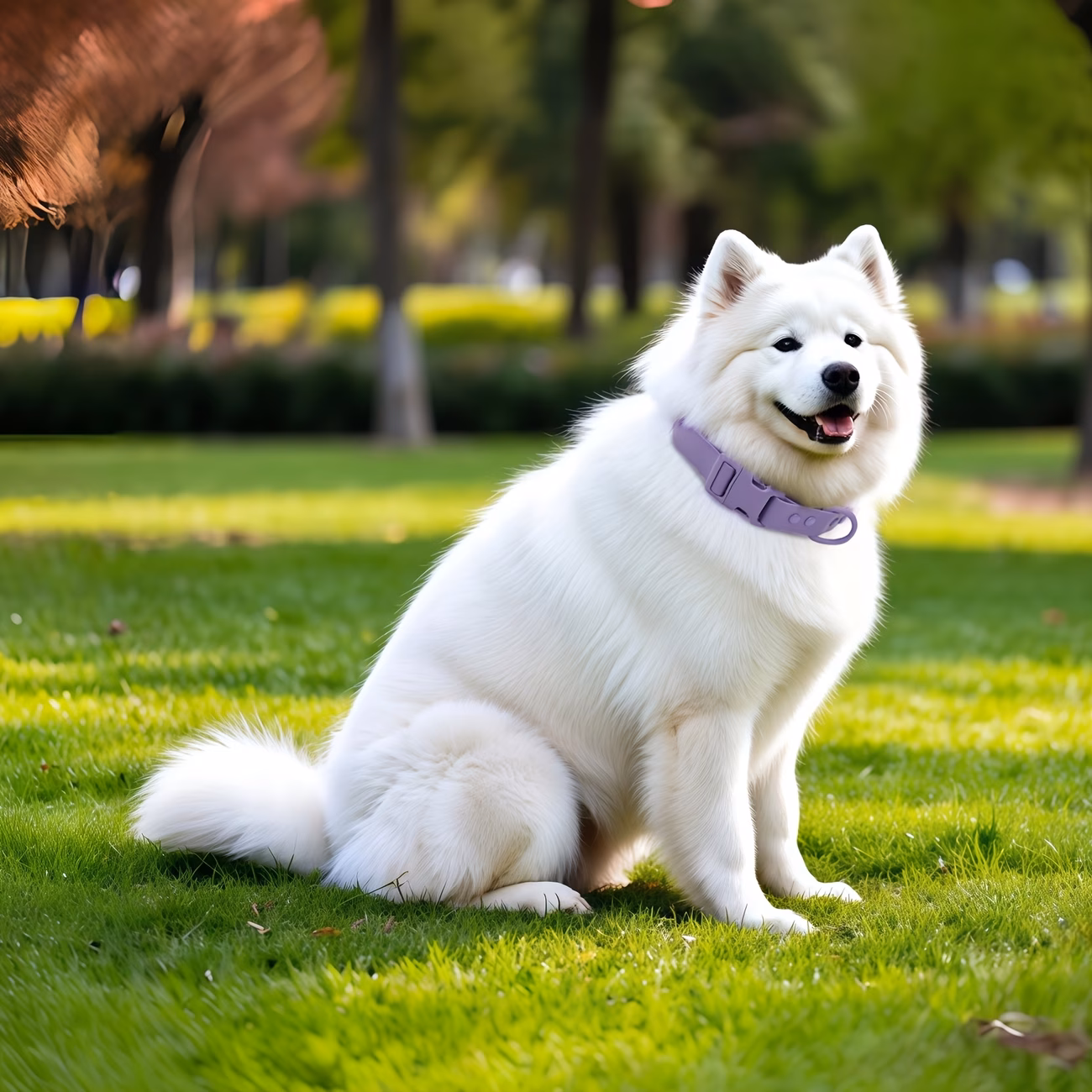 pvc material collar pet collar suitable for large medium and small dogs durable comfortable and practical stain resistant and odor resistant during rainy Product details 2