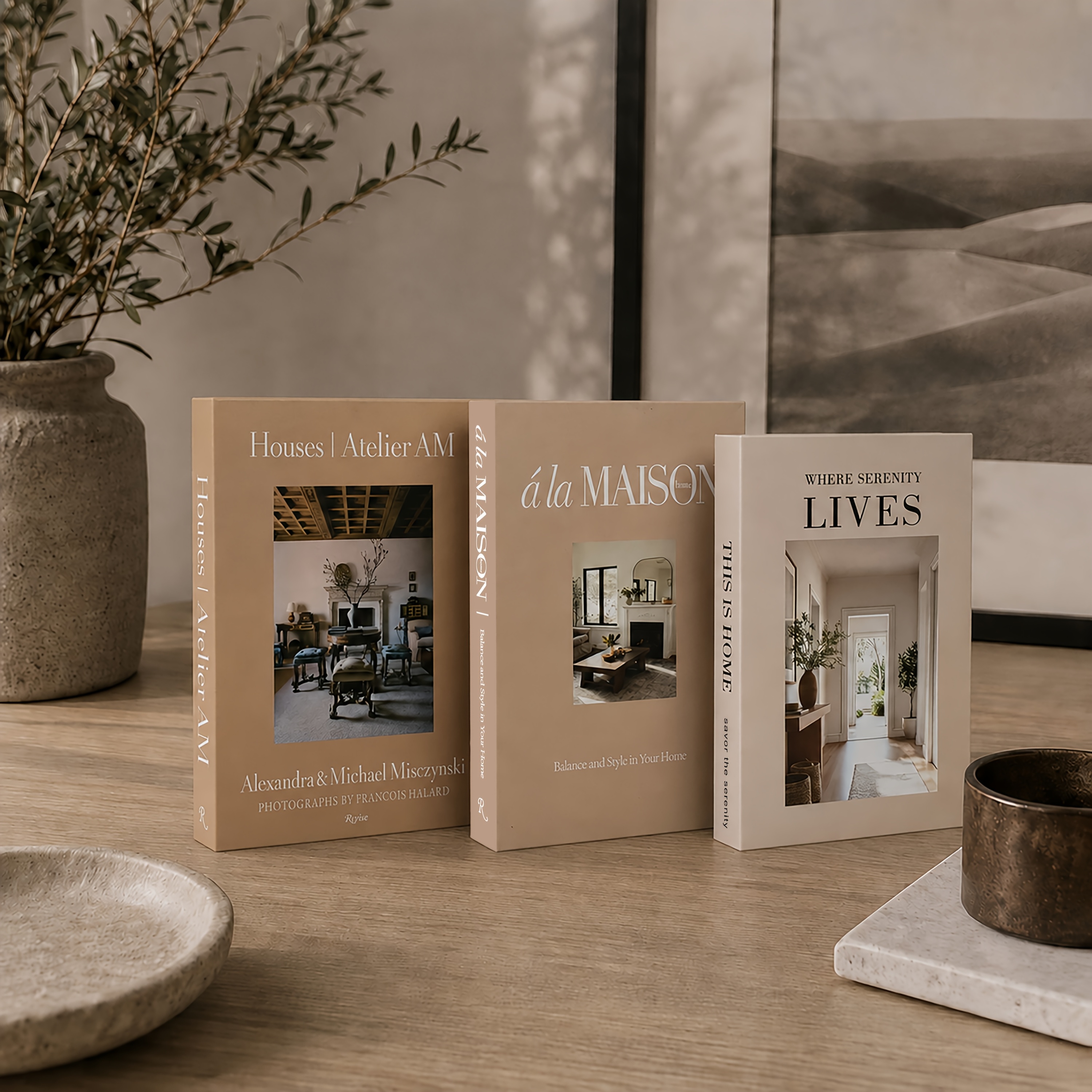 TEMU 3pcs Paper Decorative Books, Coffee Table Books For Decorating Your Desk Or Bookshelf, Fake Books For Home Decoration, Realistic Books For