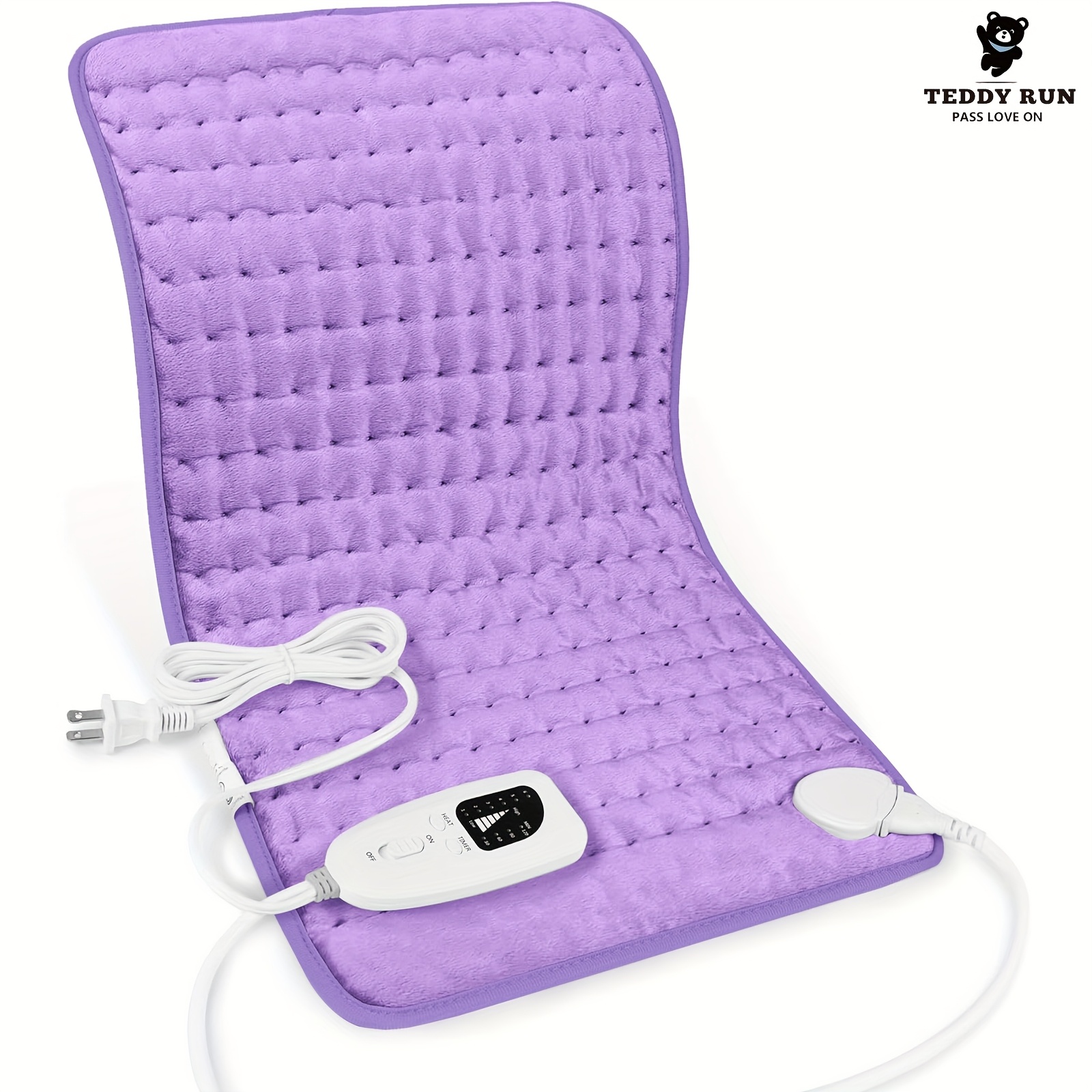 

Heating Pad-12''×24''electric Heating Pads For Back, Neck, Abdomen, Pad For Shoulder, Knee, Hot Pad For And Legs, Dry& Heat & Auto Shut Off