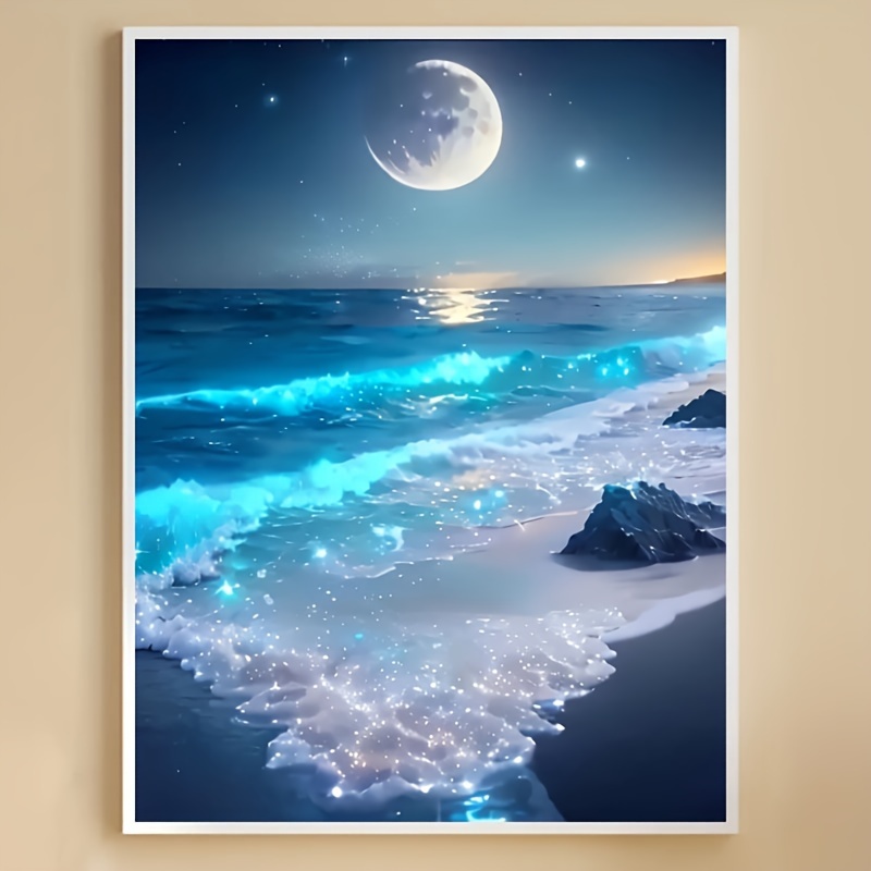 

Diamond Painting Art "seaside" Series 2024 Full Diamond Painting Mosaic 5d Diy Stitch Kit Diamond Painting Art Home Decor