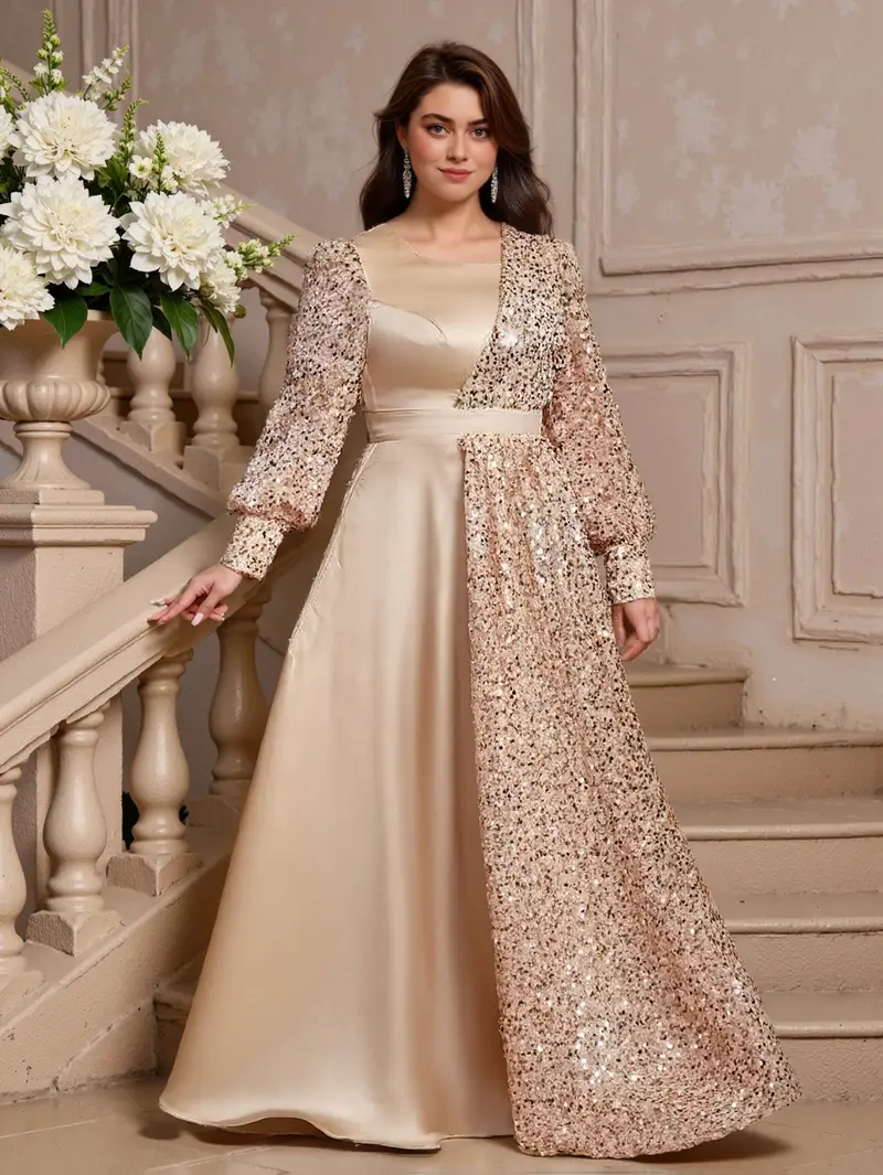 long sleeve plus size wedding guest dresses 57 Plus Size Wedding Guest Dresses {with Sleeves}