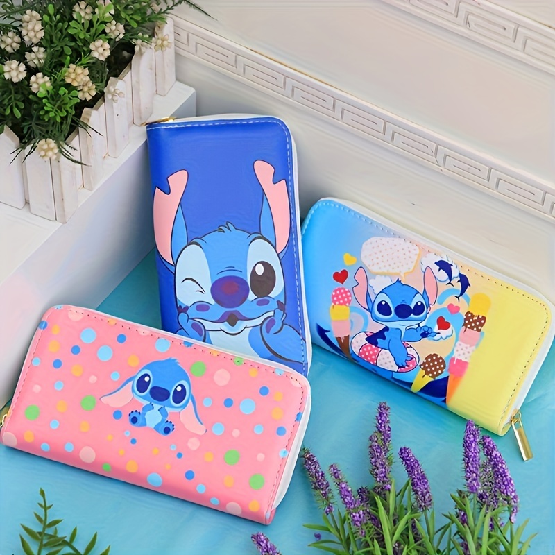 Stitch Wallet Stitch Lilo Character Purse Pouch ID Credit Card