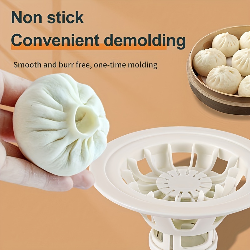 1pc easy release non stick dumpling mold baozi maker food safe plastic quick gadget for baking and cooking no battery required details 3