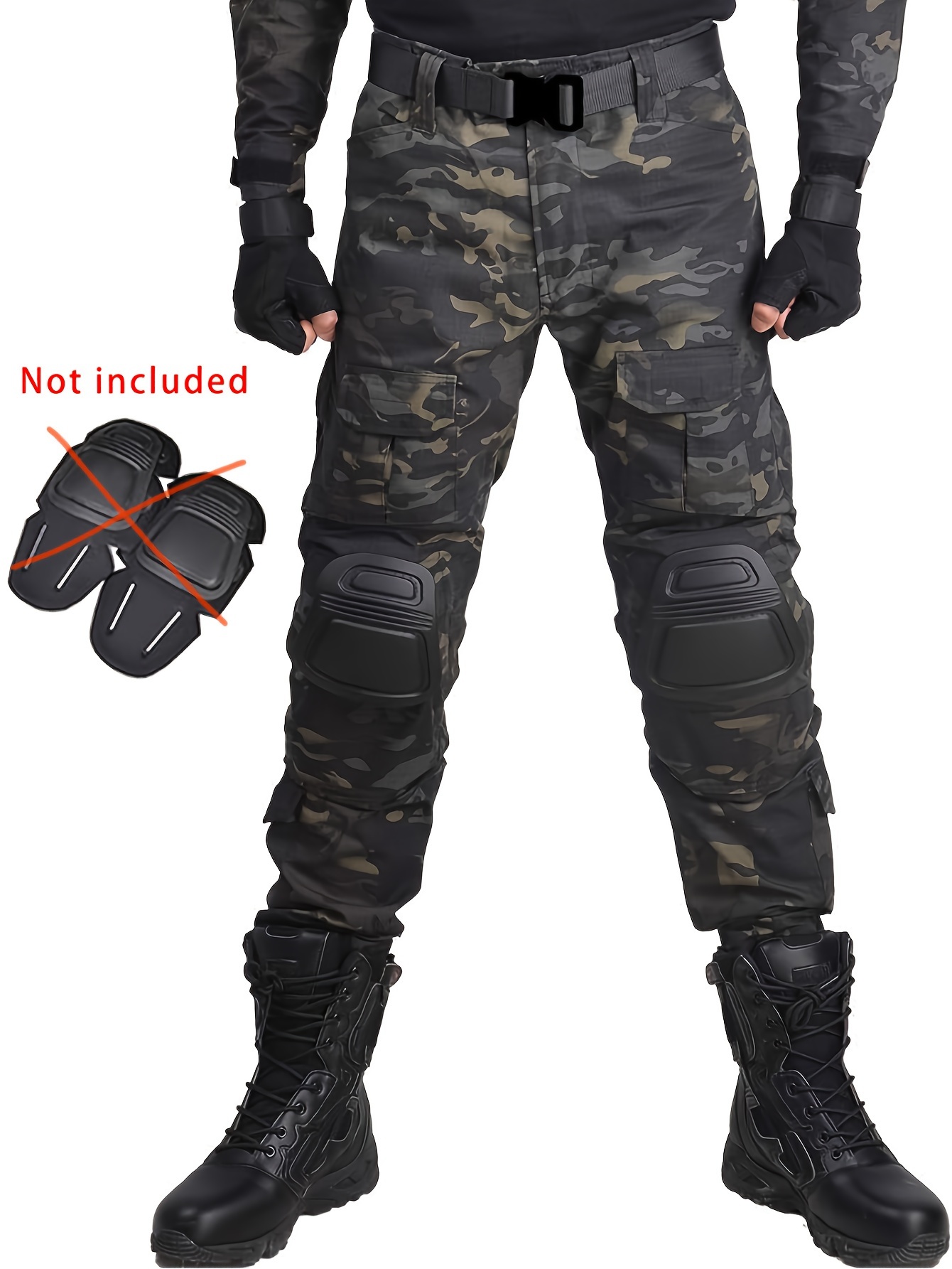 UNISEX Waterproof Fishing Thickening Half-body PVC Waders Pants Non-slip Boots  Men Beach Camping Hunting Wading Jumpsuit Fishing