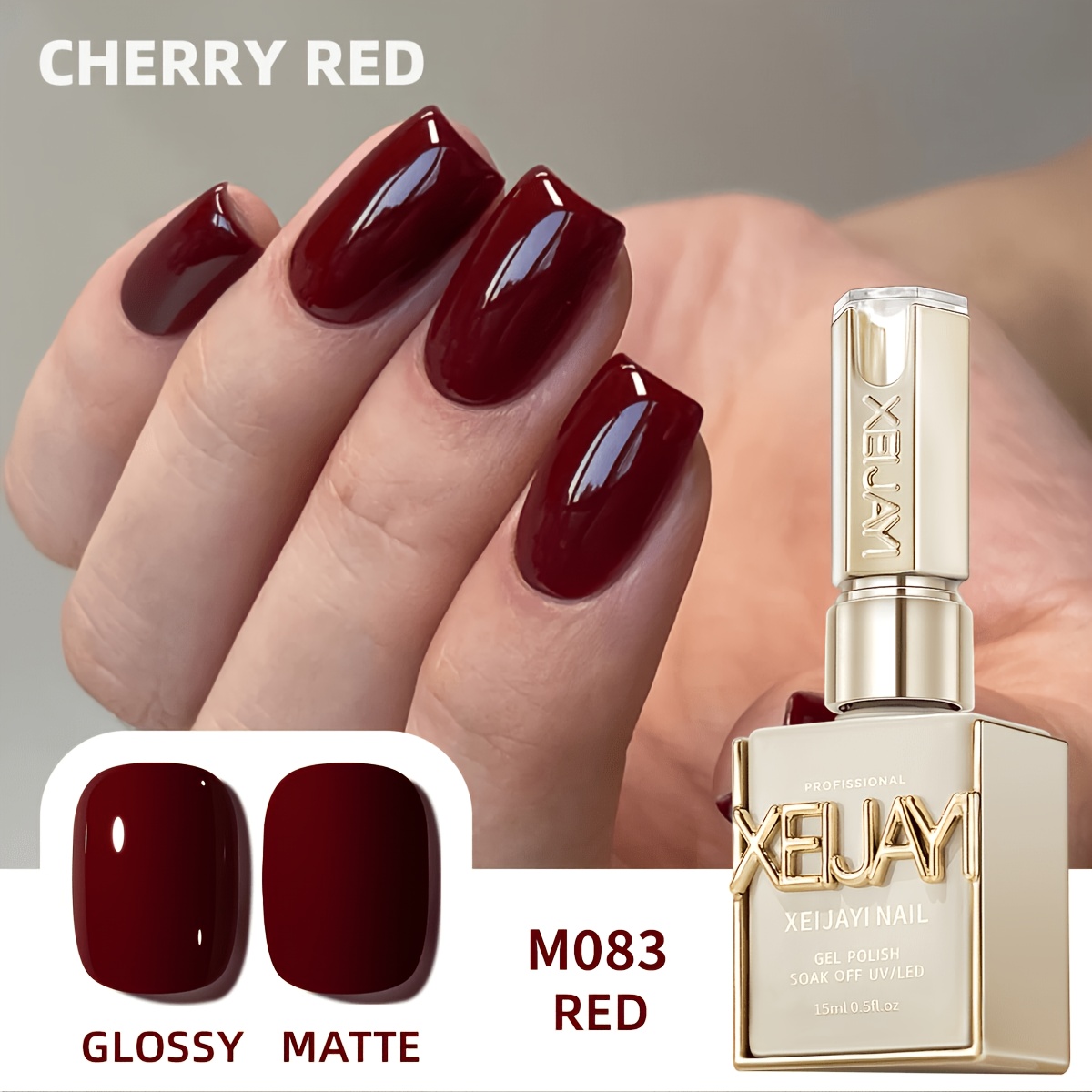 1pc 15ml New Popular Nail Gel Semi-permanent Nail Art Soaking Led Nail Salon Nail Salon Gel