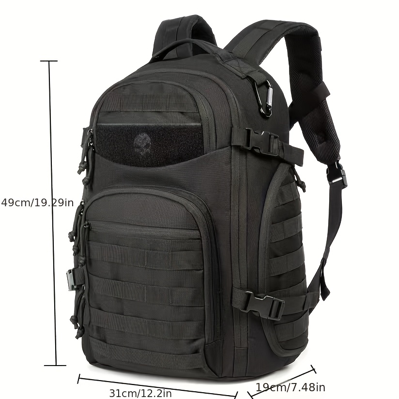 TEMU da allenamento tattico outdoor da , grande capacit�, nuovo stile, borsa a spalla per escursionismo, di fascia e ciclismo