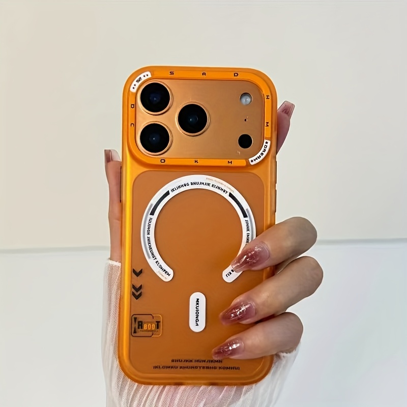TEMU Phone Case: Brand New Iphone 17 Series Semi-translucent Matte Phone Case, With Built-in Strong , Dual-sided Feel Design, Compatible With Iphone