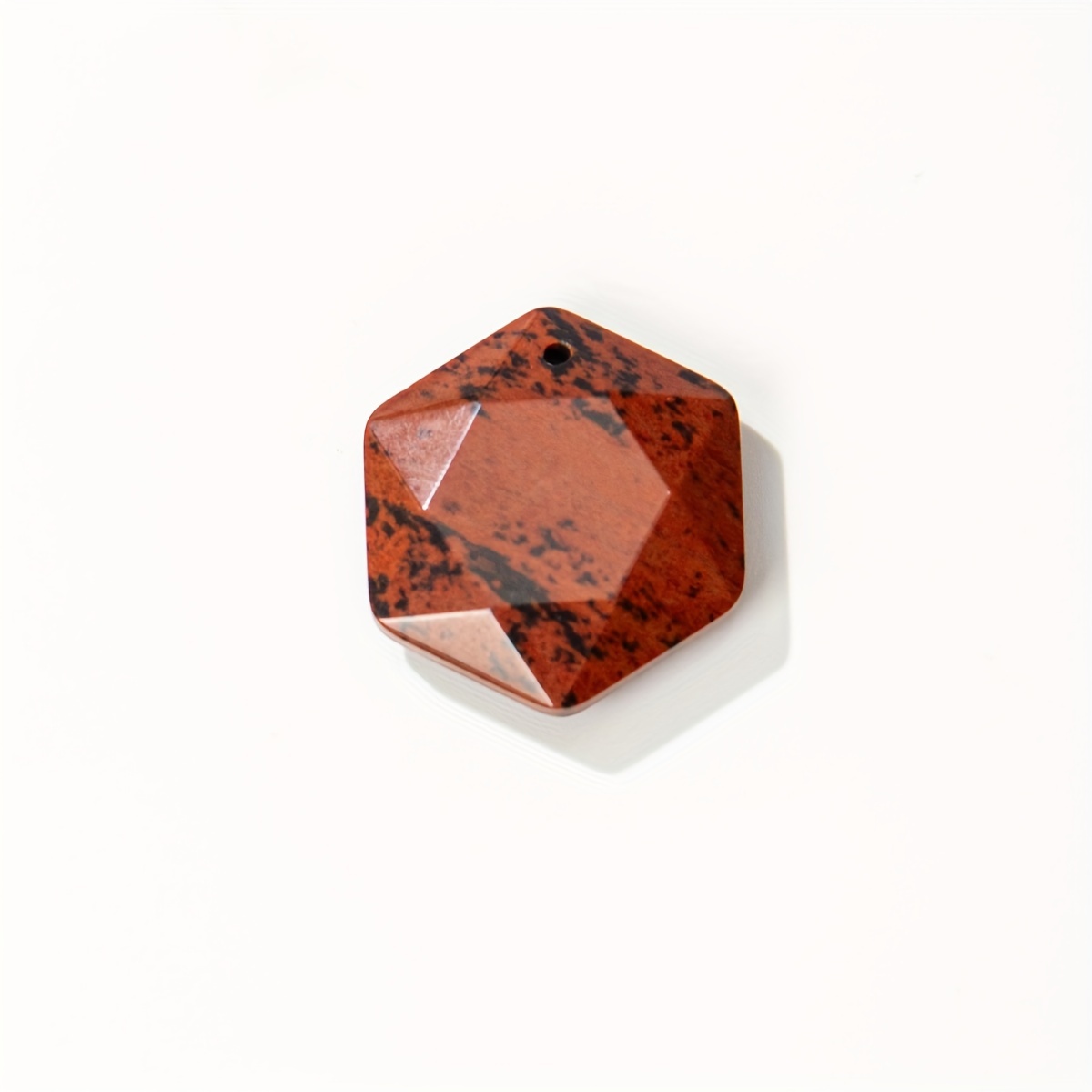 Natural Stone Hexagon Star Large Satellite Hexagon Pendant for Jewelry Making