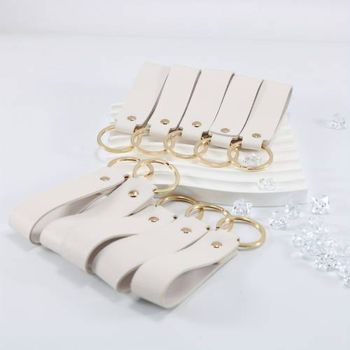 10 simple keychains large size suitable for or as gifts solid color employee appreciation accessories