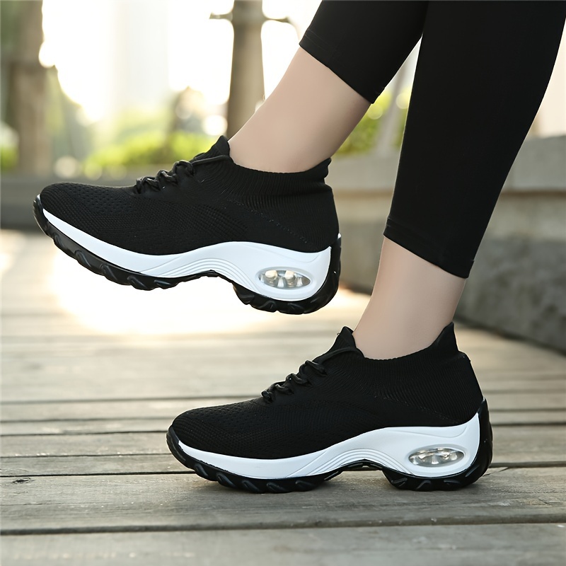 Business Casual Women Runner Shoes Women's Breathable Knit