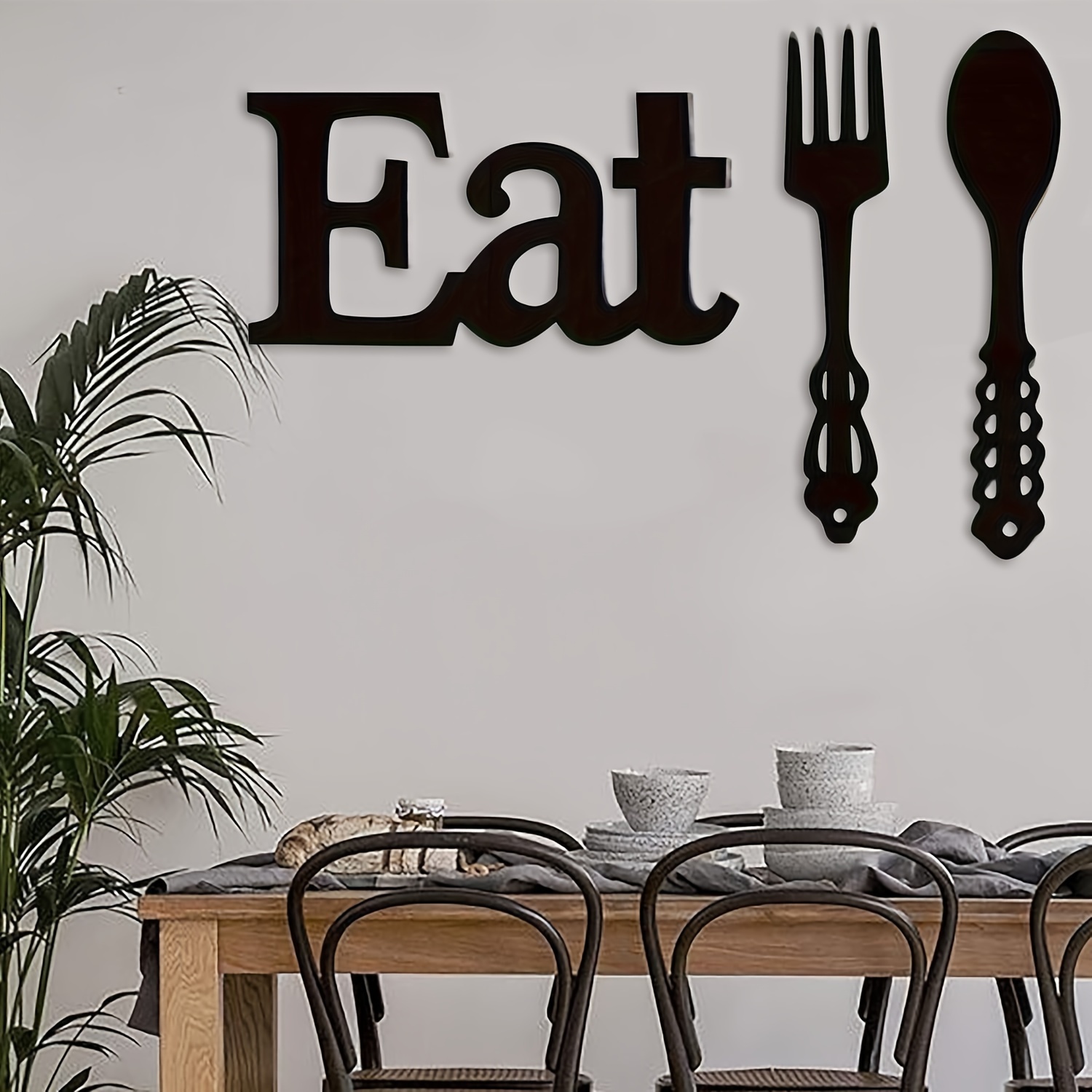 Eat Wall Sign Kitchen Acrylic Wall Decal Decoration - Temu