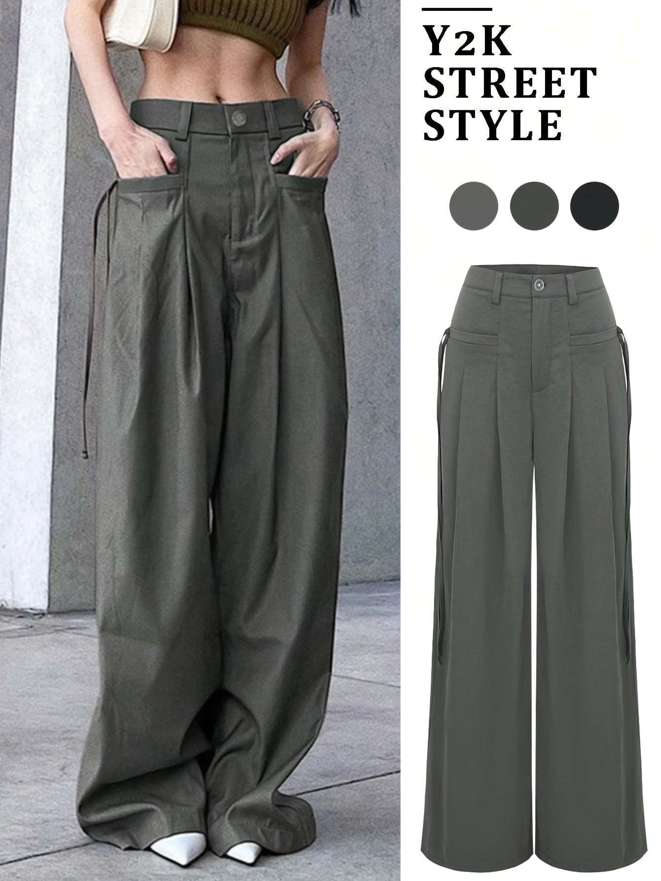 balloon pants sold on Temu Canada