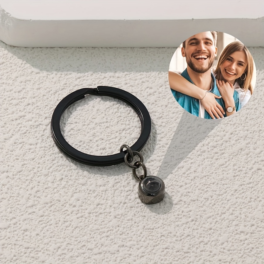 Custom Bead Keychain Personalized Gift For Him