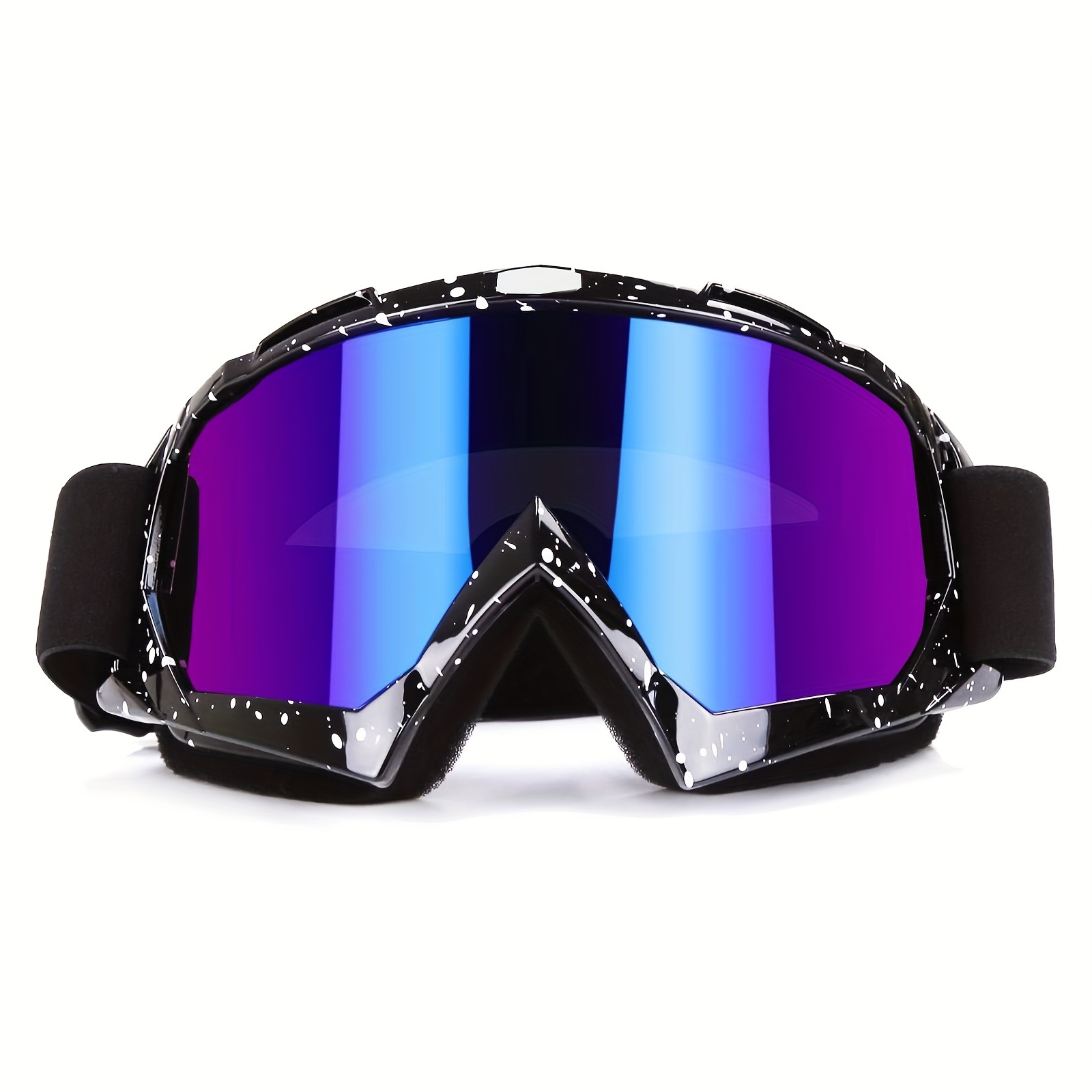 

High-performance Motorcycle Goggles With Tpu Frame & Pc Color Lens - , Dustproof, Anti-scratch Protective Safety Eyewear For Motocross, Atv, And Skiing, Motocross Gear