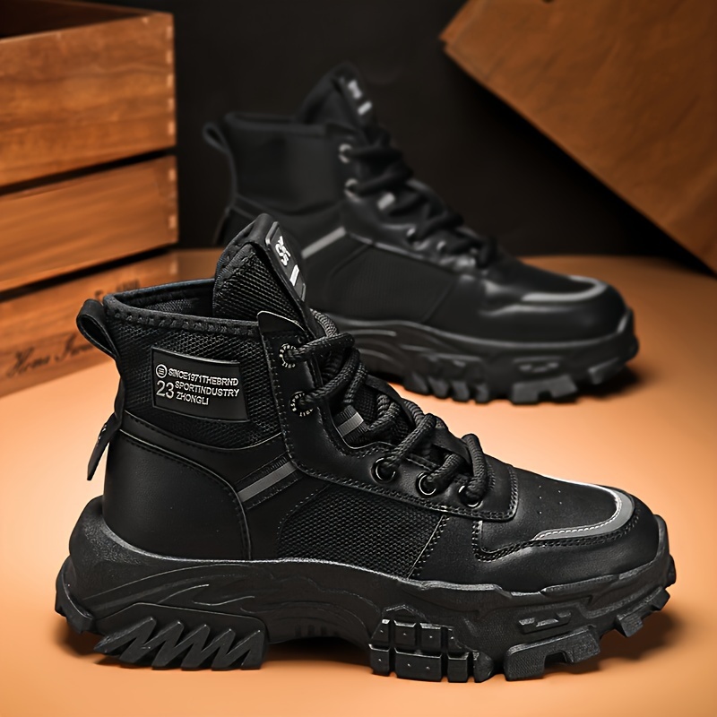Bkolouuoe Non Slip Sneakers for Men Mens Shoes Large Size Casual Leather Laace Steel Toe Sneakers for Men Size 14 Wide, Women's, Size: 10, Beige