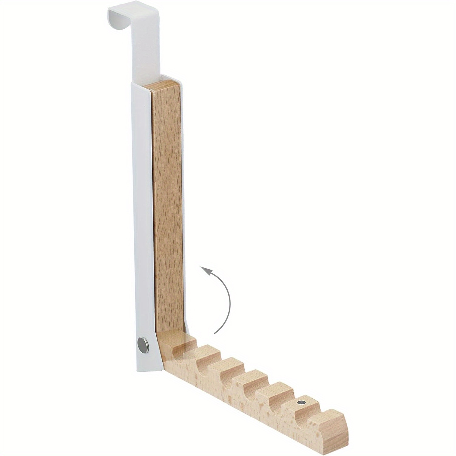 Portable Travel Clothes Drying Rack – Foldable Non-slip Hanger With Door Hook For Hotels, Compact Laundry Organizer For Suitcase