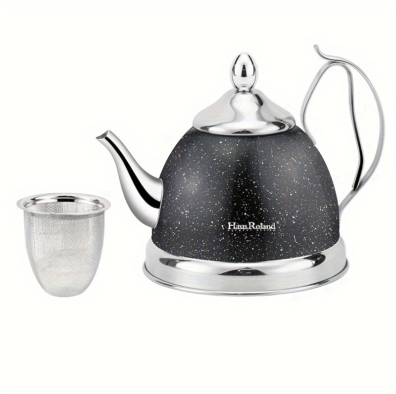 1pc gas stove kettle stainless steel water boiling pot with magnetic base for induction cooker household kitchen supplies details 5