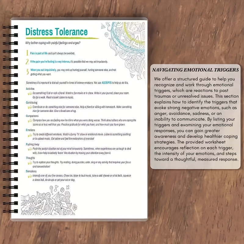 CBT DBT ACT Adult Mental Health Five-in-One Relaxation Manual: Cognitive Behavioral Relax, Dialectical Behavioral Relax, Skills for Coping with Loss, Relaxation Guide and Patience Practice - Image 5