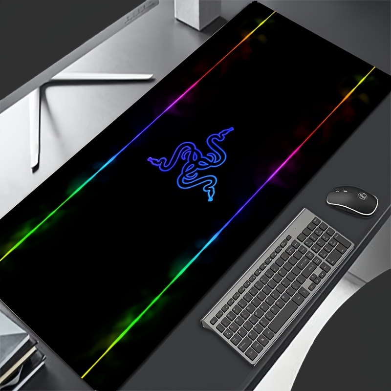 

Gaming Mouse Pad Extra-large Non-slip Gaming Mouse Pad - 35.4x15.5" Desk - Viper Design, Rubber Base For Pc And Laptop, Ideal For Office And Home Use Computer Mouse Pads Hot Gift For Lol