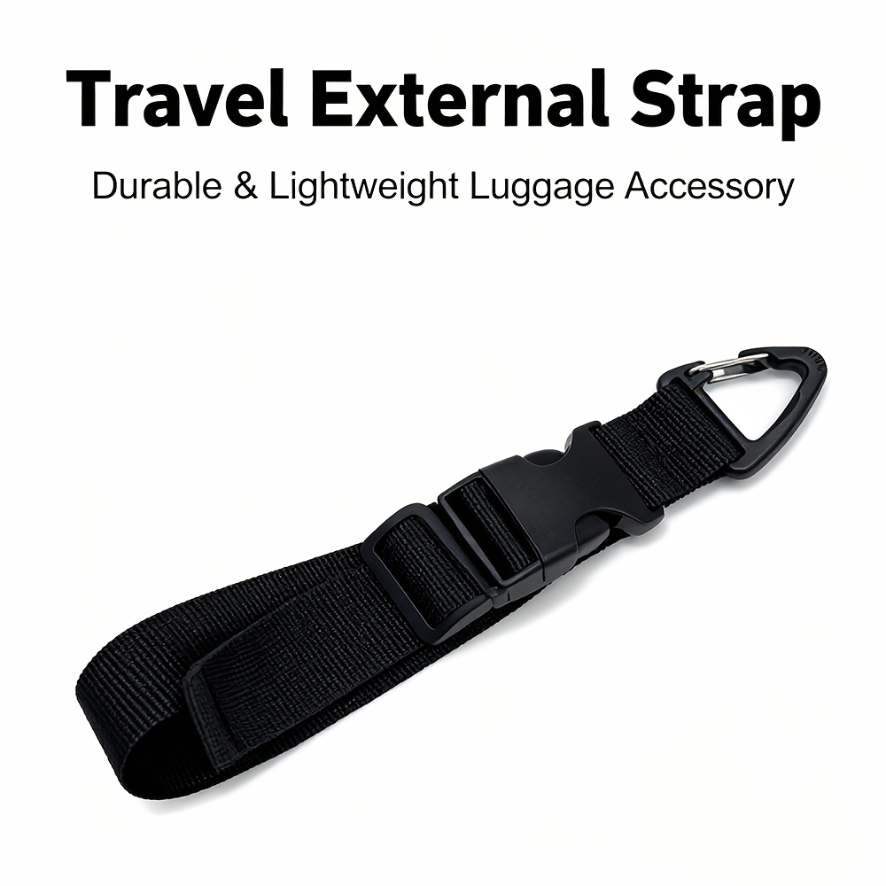 TEMU 1pc Sangle Extérieure de Sac à Dos de Camping et de Randonnée Air Style Boucle Sac de Voyage Sangle de Transport Extérieure de Bagage Sangle de