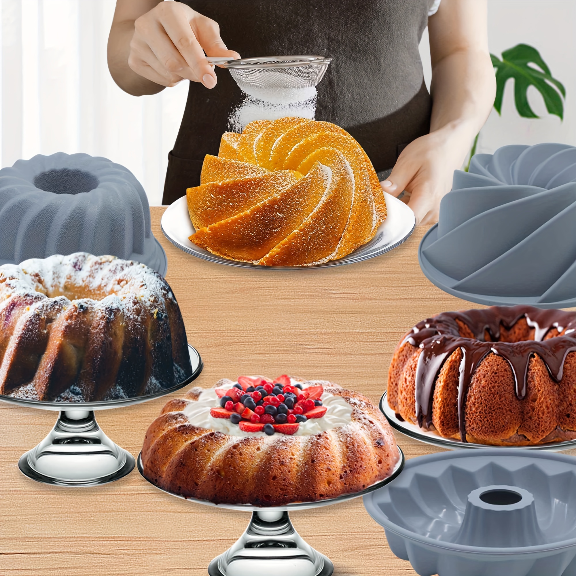 Everything Kitchens Nordic Ware Heritage Bundt Cake Pan Original