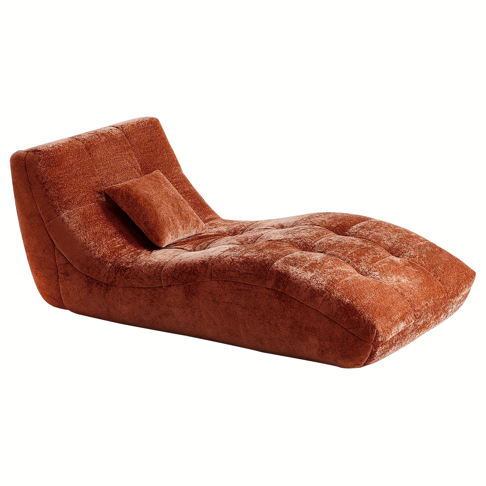 Single Sofa Seat, Yoga Sofa, Leisure Sofa, Armless Platform Sofa, Simple Lazy Sofa, Floor Standing Sofa Seat, Indoor Reading And Leisure Integrated Compression Sponge Sofa, No Assembly Required, Suitable for Living Rooms, Bedrooms And Offices