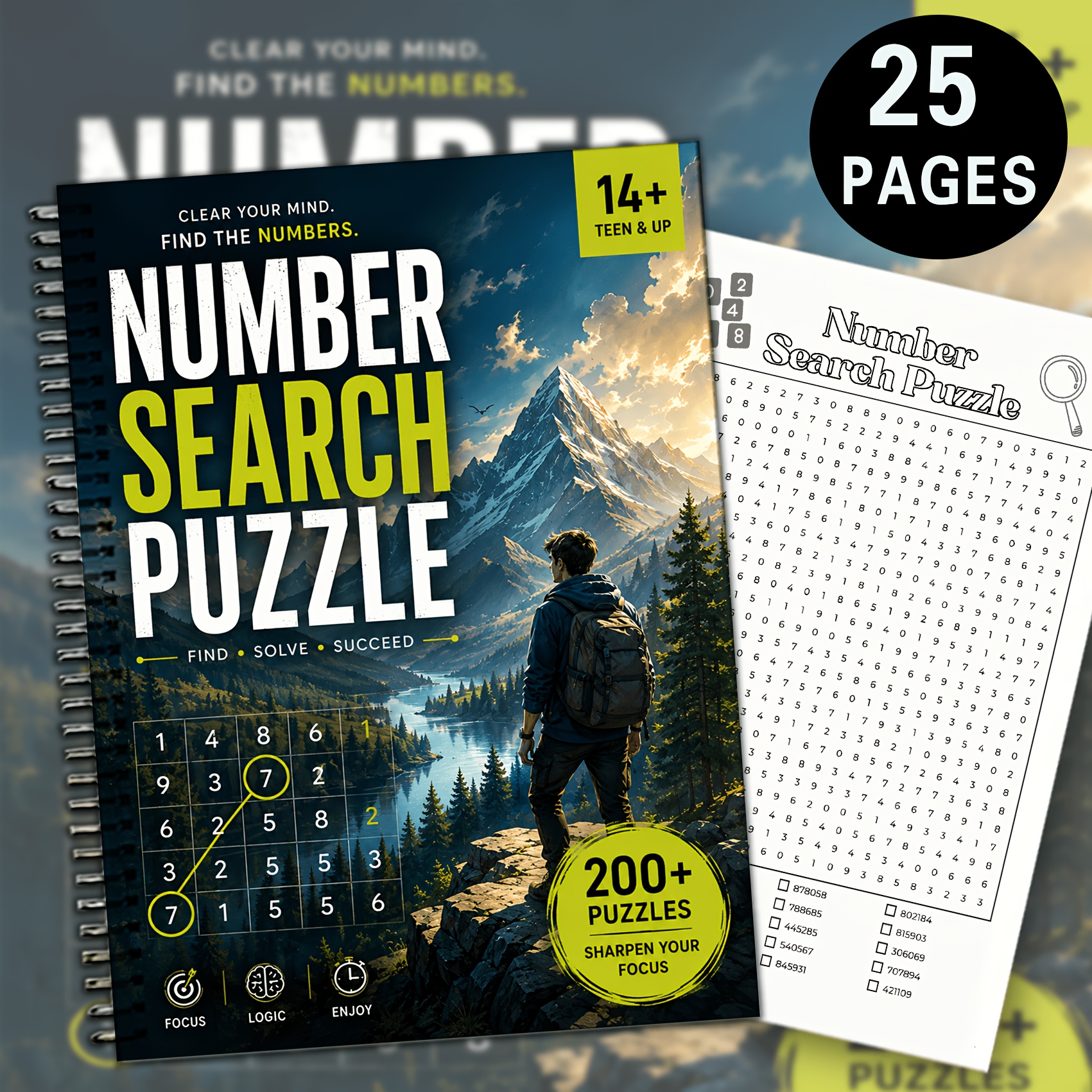 Number Puzzle Game Book for Casual Decompression
