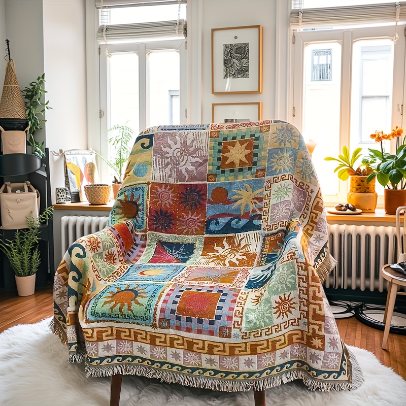 Boho Chic Bohemian Throw Boho Style Bohemian Bed Throw Battilo