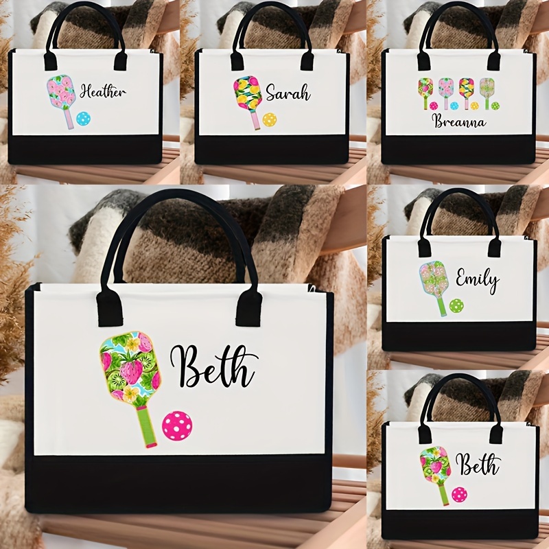 

Personalized Tote Bag - & Shopping Bag Monogrammed , - , Personalized For Halloween/christmas/ Day