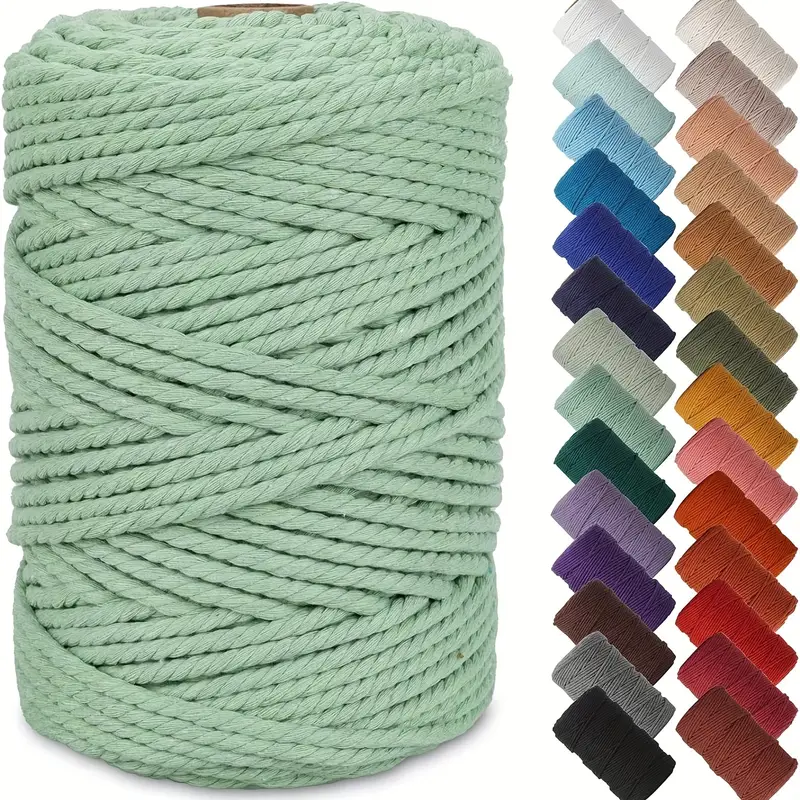 Factory Price Twist Braided 3mm 6mm Macrame Cord Cotton Ropes - China  Cotton Rope and Cotton price