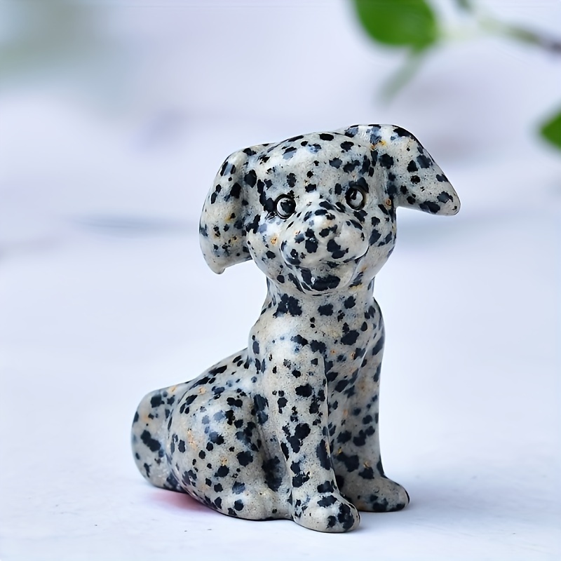 

1pc Stone Dog Figurine, Desktop Decor, Christmas Halloween