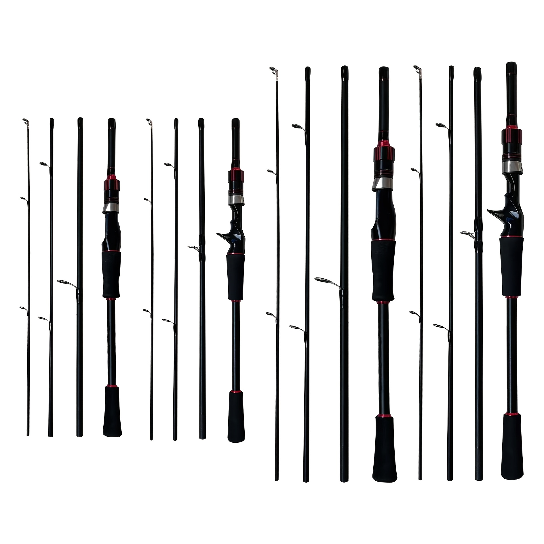 

High-sensitivity Carbon Fiber Fishing Rod - 5.9ft/6.9ft, Lightweight & For Freshwater And Saltwater, /casting Options With Smooth Ceramic