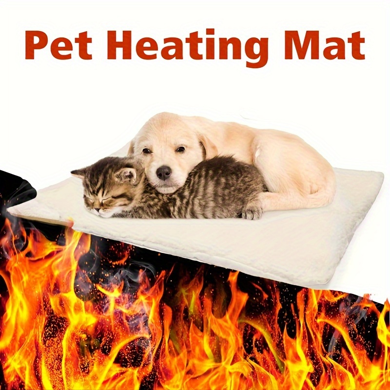 

1/2 Pack Pet Pads Pet Blanket For Dog/cat, Pet Heating Pad, Self Warming Cushion Mat For , Self Bed/pet Thermal Mat Blanket Ecological (17.72*23.62 Inch)