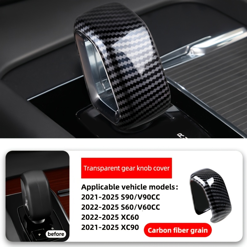 For Gear Shift Cover For Models 22-25, Compatible With , S90, , S60, V60, , And V90 Interior Additions