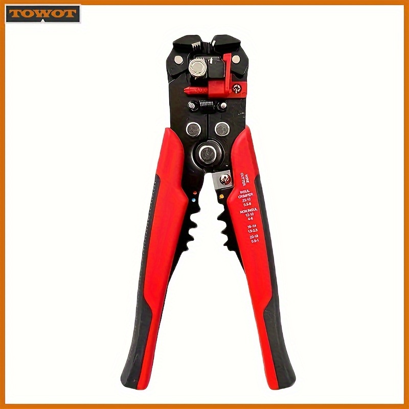 

1pc Multifunctional Automatic Wire Stripping Pliers, Multifunctional Metal Cable Cutter And Crimper For Wire Stripping, Cutting And Crimping, Wire Tools