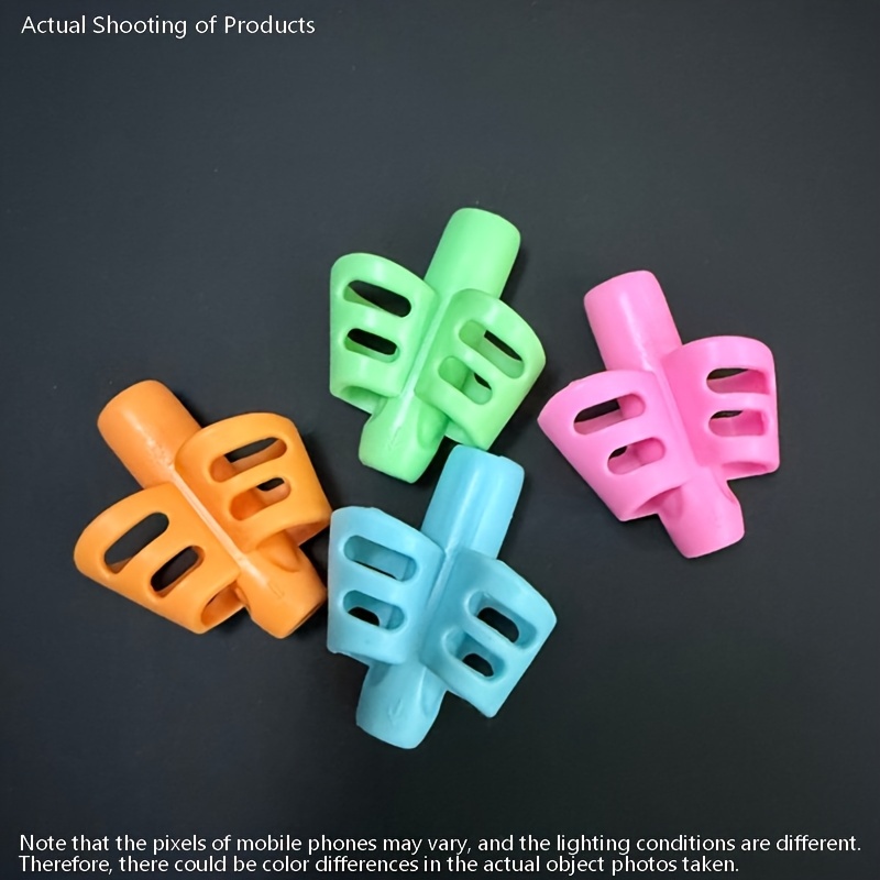 1pc Two Finger Silicone Writing Corrector Learning Tool