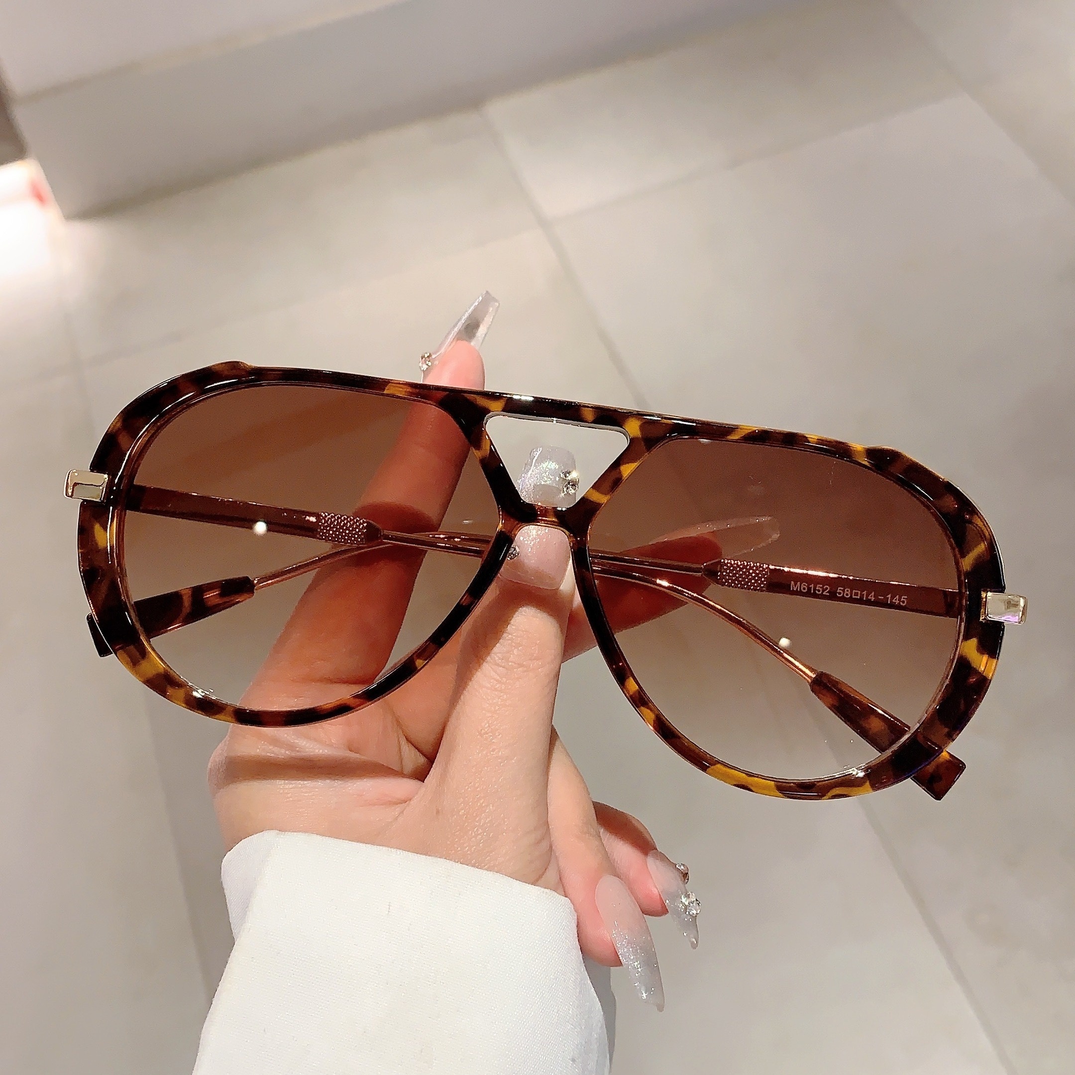 

Fashion Unisex Fashion Glasses Retro Classic Double Beam Mixed Color Eyeglass Frame Metal Temples Daily Leisure Decoration Eyewear For Spring And Summer
