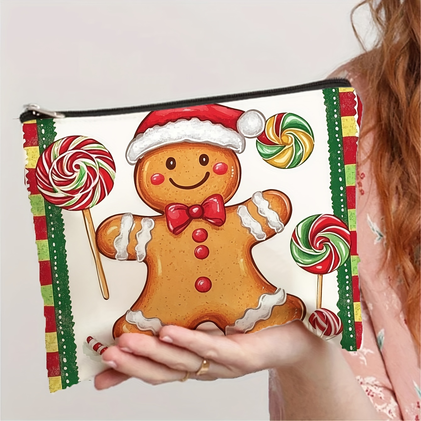 

Christmas Cosmetic Bag & - Polyester,, -free, For &