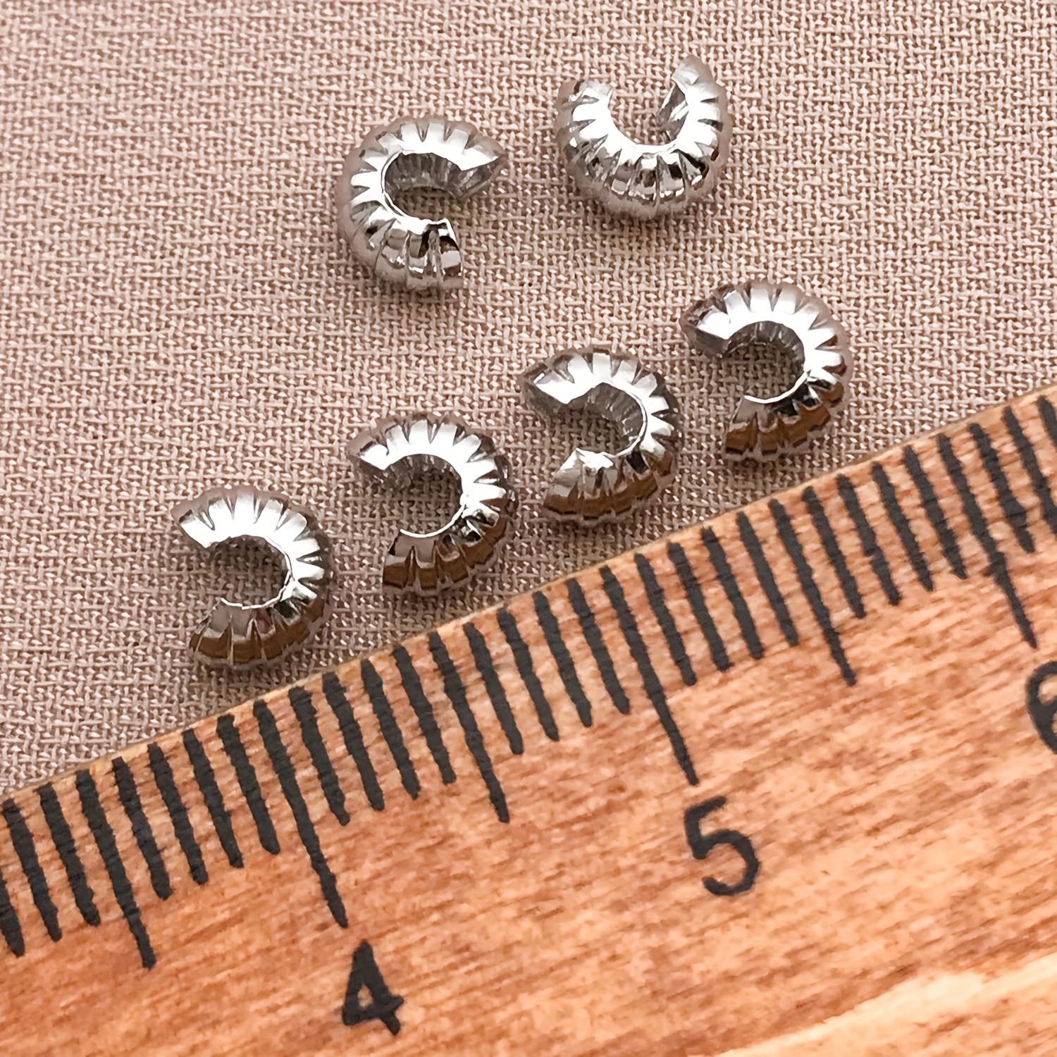 15pcs 18K Golden Plated Crescent Moon Clasps for DIY Jewelry
