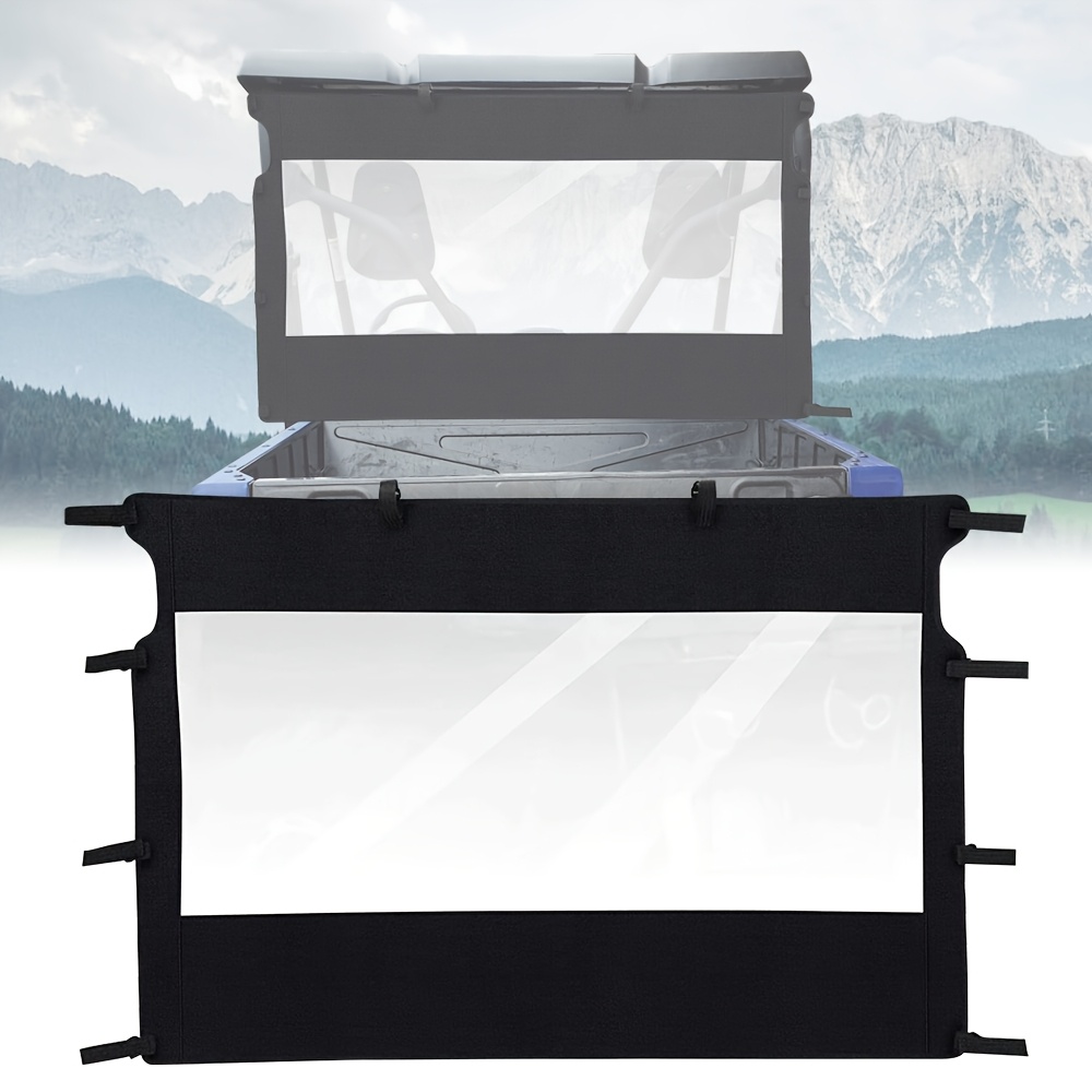 TEMU Utv Soft Rear Windshield Window Kymvo Uxv500 Compatible For 450 600/700 78637