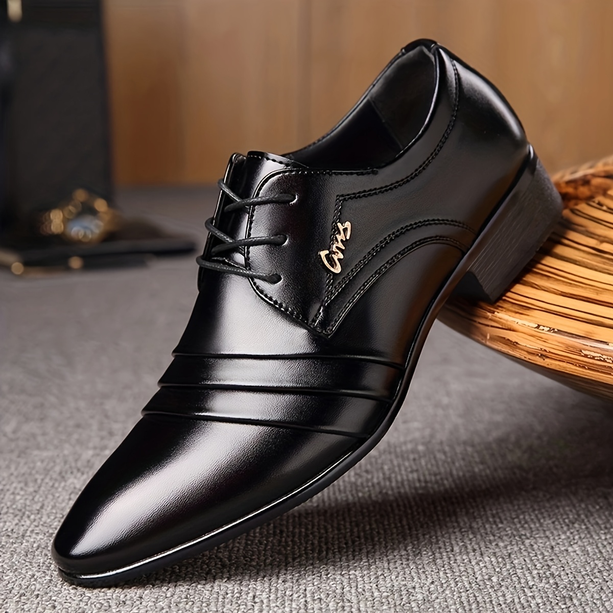 mens dress shoes new mens shoes casual shoes - Temu
