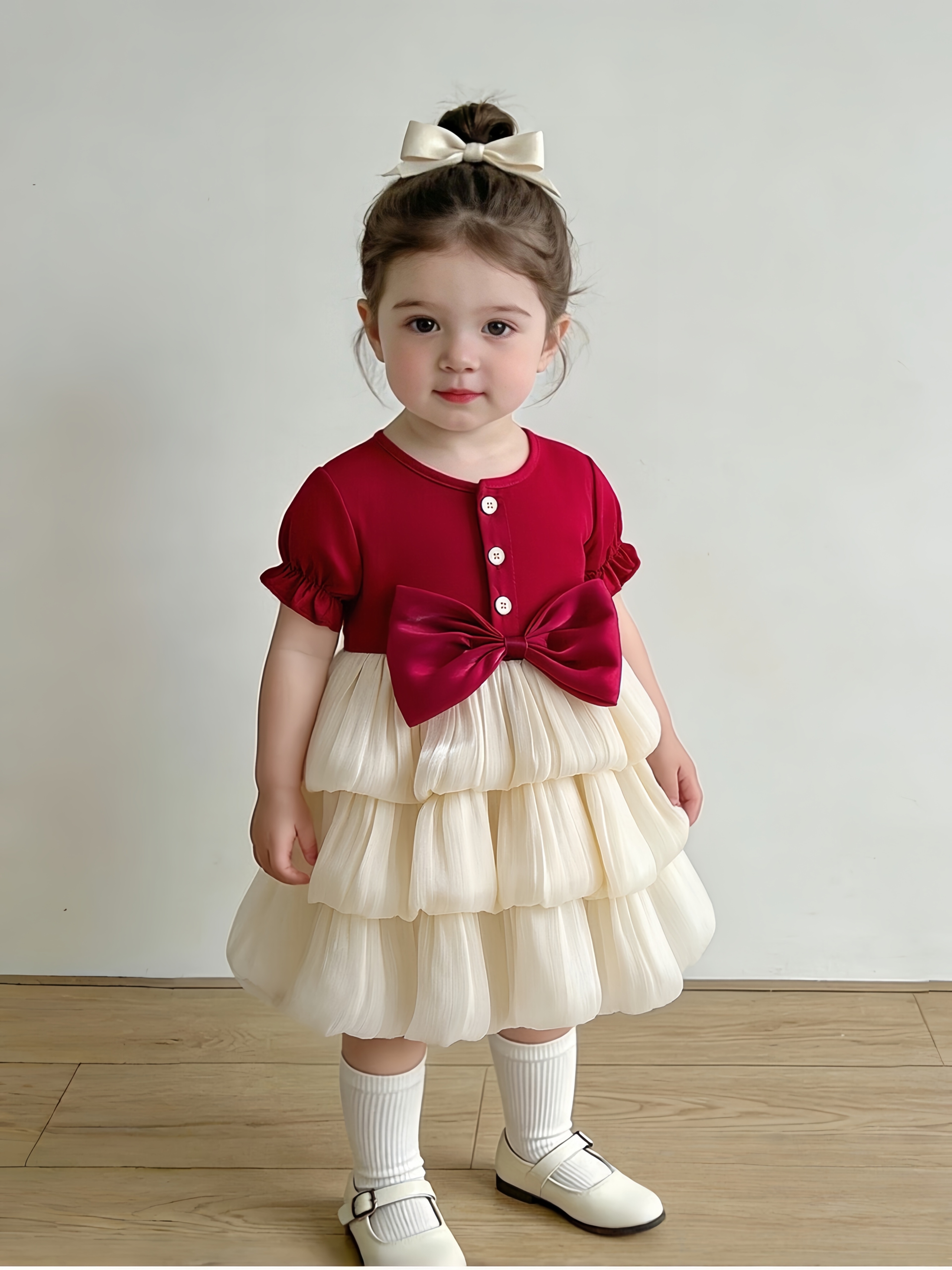 one year old birthday dress The Bluey Heirloom Birthday Dress