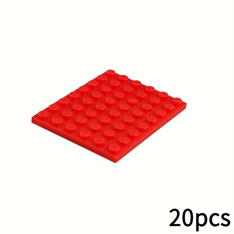 20pcs 6x8 Small Brick Blocks Compatible with MOC 3036 for DIY Toy Enthusiasts
