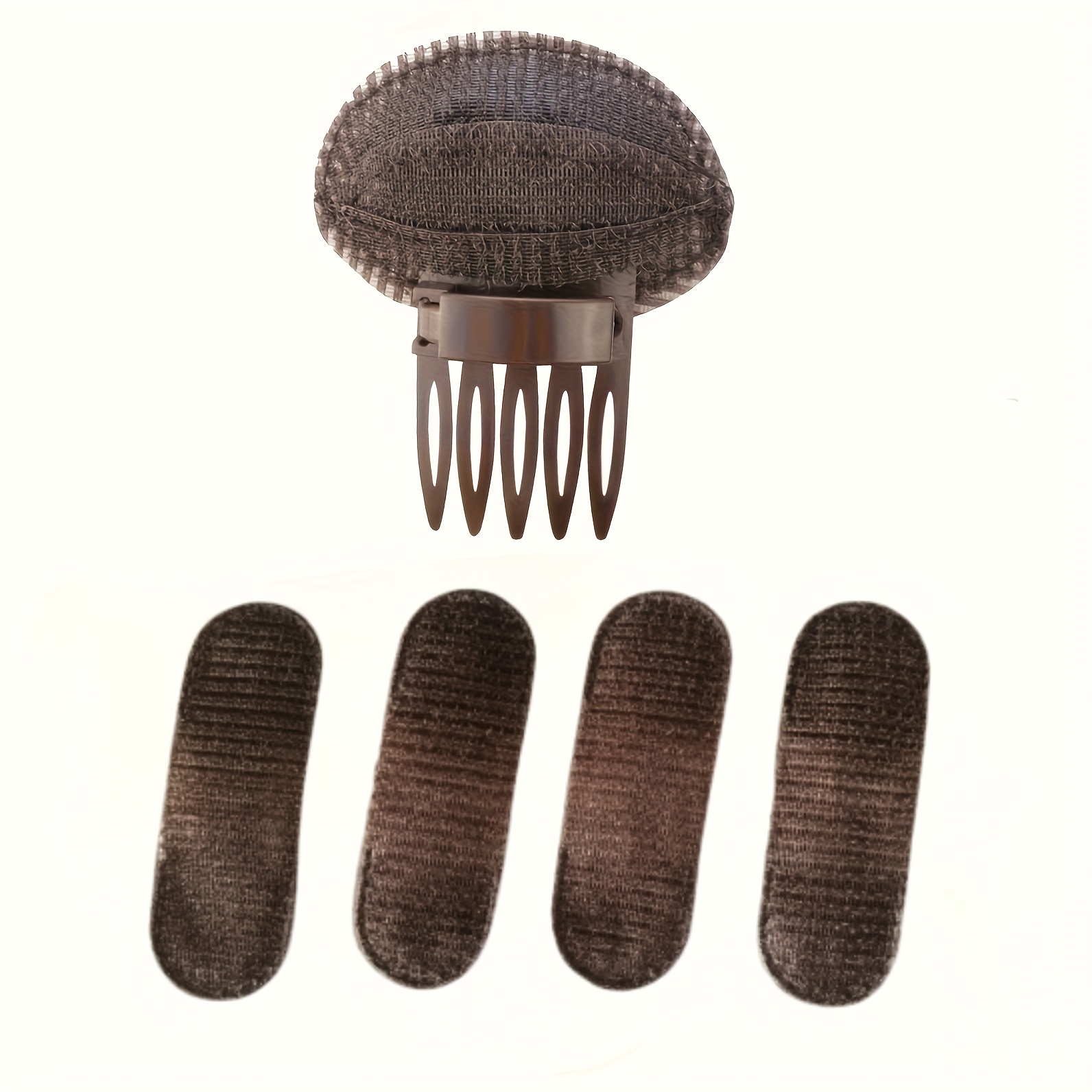 E-shop Secure Hold" 5-teiliges Set flauschiger Haarvolumen-Clips – Einfaches Styling, unsichtbarer & natürlicher Look für Damen