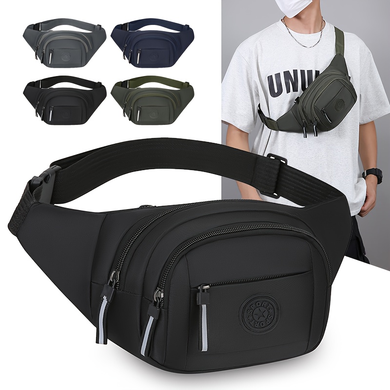 sports outdoor multifunctional waist pack men women large capacity   business site work mobile phone bag
