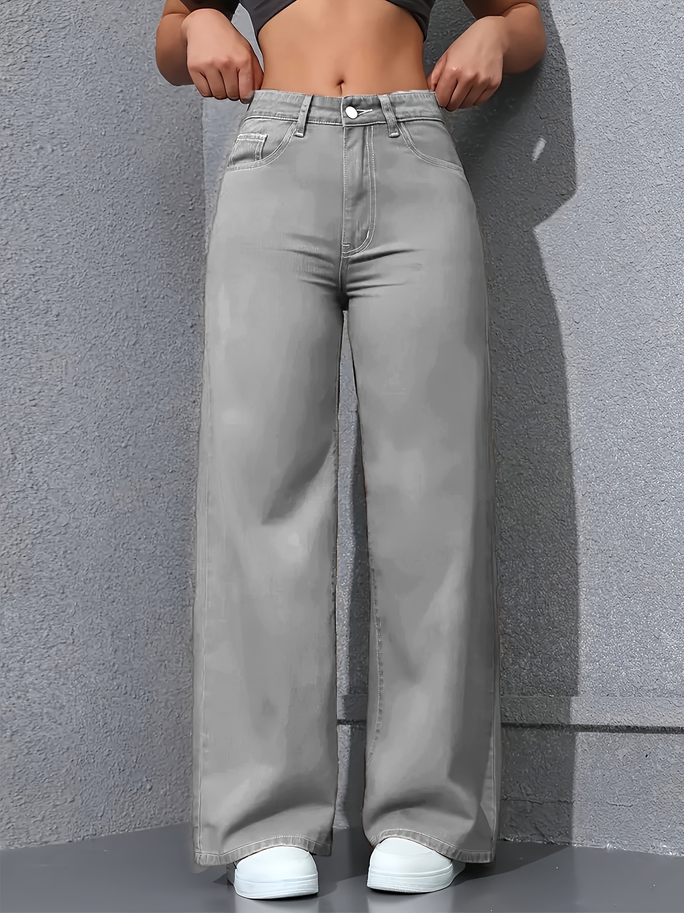 Women'S Straight-Leg Casual Trousers